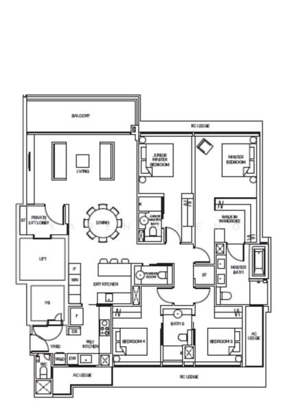 Freehold! 5min to Pasir Panjang MRT. Next to Park!, , 4 Bedrooms, 1,894 sqft, Condominium For Sale, by Karen Cheng, 500161783 - PropertyGuru.com.sg