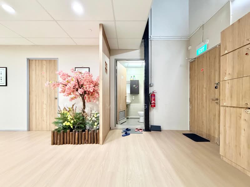 T-Space, 1 Tampines North Drive 1, Pasir Ris / Tampines, 19,063 sqft, Factory / Workshop (B2) For Sale, by Chek Meng Tan, 500161802 - Level 1 Backyard & Toilet - CommercialGuru.com.sg