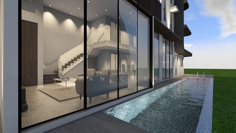 ⭐️⭐️LANDED7772@ 5BR Brand New with Pool Lift Corner Terrace Frankel D15, , 5 Bedrooms, 5,930 sqft, Corner Terrace For Sale, by Ivan Chng, 500161806 - Living Room - PropertyGuru.com.sg