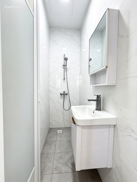 Mandale Heights, 45 Mandalay Road, 2 Bedrooms, 764 sqft, Apartment For Sale, by Jenn Denz Law, 500161822 - 2nd Shower Room - PropertyGuru.com.sg