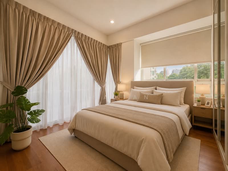The Mercury, 38 Shanghai Road, 2 Bedrooms, 635 sqft, Condominium For Sale, by Elna Tan, 500161823 - Bedroom - PropertyGuru.com.sg