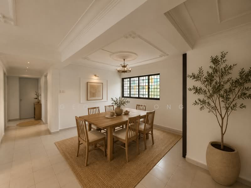 165 Woodlands Street 13, 165 Woodlands Street 13, 3 Bedrooms, 1,302 sqft, HDB Flat For Sale, by George Wong, 500161831 - Dining Room - PropertyGuru.com.sg