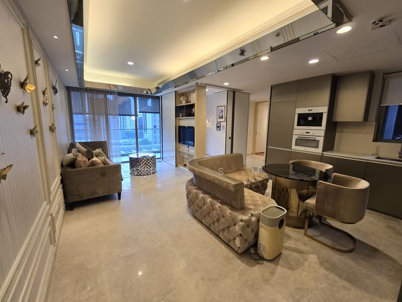 Cairnhill Nine, 15 Cairnhill Road, 2 Bedrooms, 1,066 sqft, Condominium For Rent, by Chia S M, 500161836 - Living Room - PropertyGuru.com.sg