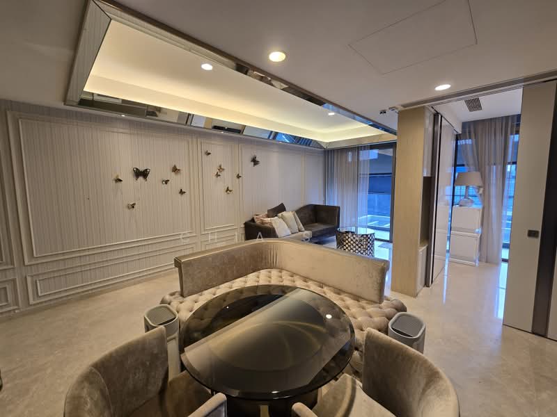 Cairnhill Nine, 15 Cairnhill Road, 2 Bedrooms, 1,066 sqft, Condominium For Rent, by Chia S M, 500161836 - Living Room - PropertyGuru.com.sg