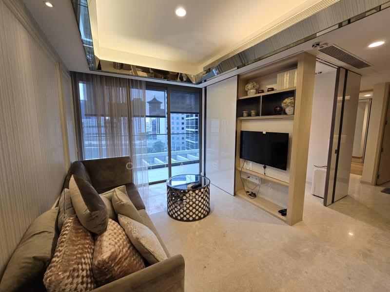 Cairnhill Nine, 15 Cairnhill Road, 2 Bedrooms, 1,066 sqft, Condominium For Rent, by Chia S M, 500161836 - Living Room - PropertyGuru.com.sg