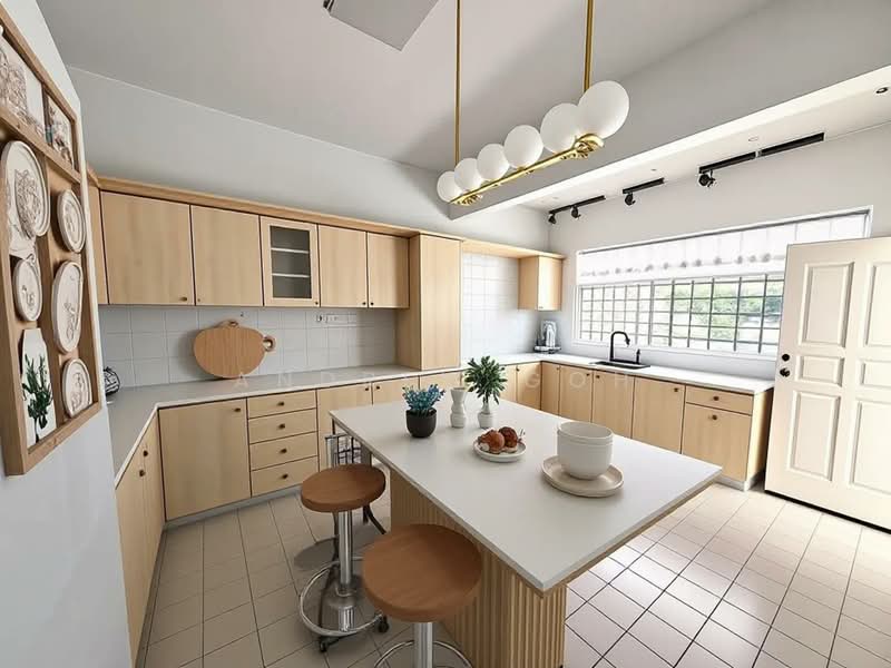⭐️STAR BUY⭐️LAST OFFER $5.XXM⭐️RENOVATED⭐️装修即可入住⭐️, MRT | MALL | MOVE IN READY | 10M FRONTAGE | 5 ROOMS, 5 Bedrooms, 2,488 sqft, Semi-Detached House For Sale, by Andrew Goh, 500161878 - Kitchen - PropertyGuru.com.sg