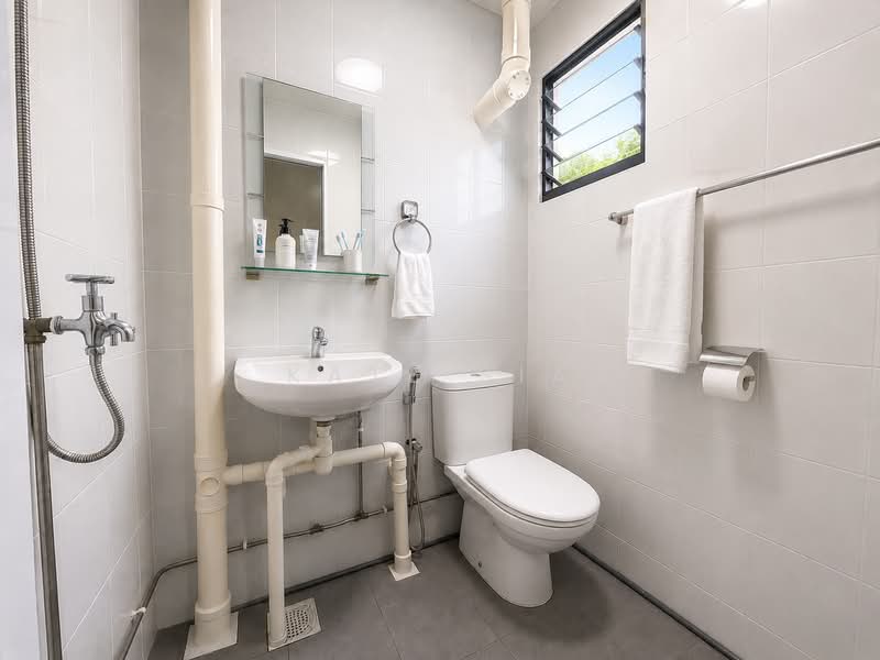 538 Ang Mo Kio Avenue 5, 538 Ang Mo Kio Avenue 5, 2 Bedrooms, 883 sqft, HDB Flat For Sale, by Kate Sia, 500161881 - Master Bathroom - PropertyGuru.com.sg