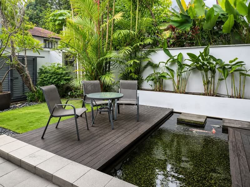 ⭐️MODERN DESIGN SEMI-D WITH POOL | WITHIN 1KM OF HENRY PARK PRIMARY SCH | NEAR BUS STOPS & MARKET⭐️, Moonbeam Walk Mount Sinai Grove Holland Jalan Kebaya Jelita Tenang Istimewa Maryland Ming Teck Greenleaf Sixth Haji Alias Namly Coronation Lim Tai See Allamanda Ampang Sian Tuan Hua Guan Lantana Lemon Lasia Lotus Lily Maple Cypress Fir Redwood Elm, 7 Bedrooms, 4,200 sqft, Semi-Detached House For Sale, by Damian Tan 陈係赈, 500161927 - Garden - PropertyGuru.com.sg