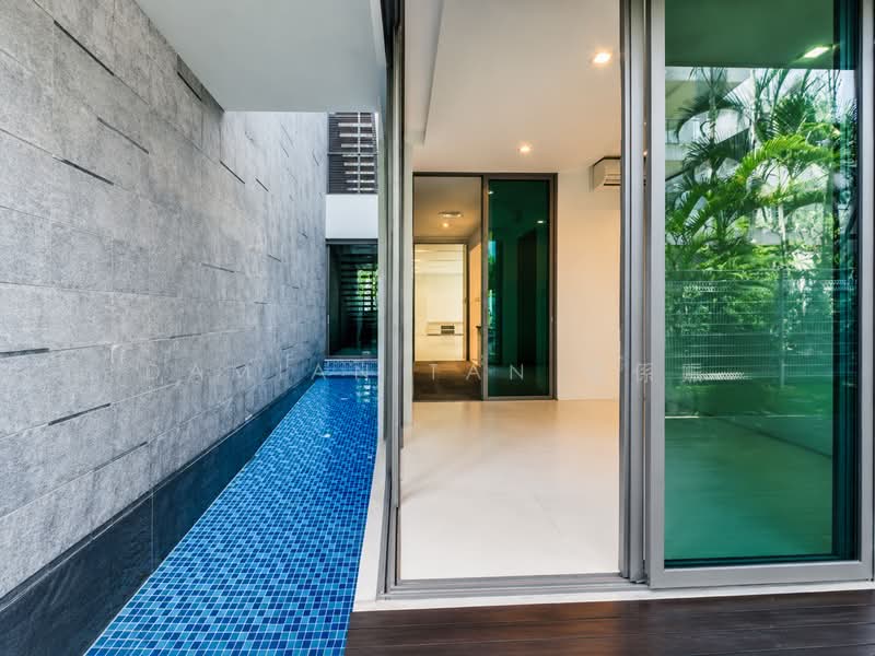 ⭐️MODERN DESIGN SEMI-D WITH POOL | WITHIN 1KM OF HENRY PARK PRIMARY SCH | NEAR BUS STOPS & MARKET⭐️, Moonbeam Walk Mount Sinai Grove Holland Jalan Kebaya Jelita Tenang Istimewa Maryland Ming Teck Greenleaf Sixth Haji Alias Namly Coronation Lim Tai See Allamanda Ampang Sian Tuan Hua Guan Lantana Lemon Lasia Lotus Lily Maple Cypress Fir Redwood Elm, 7 Bedrooms, 4,200 sqft, Semi-Detached House For Sale, by Damian Tan 陈係赈, 500161927 - Pool View - PropertyGuru.com.sg