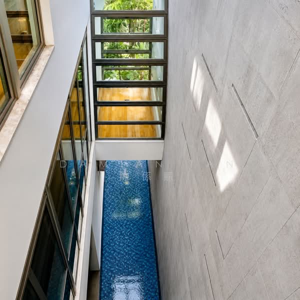 ⭐️MODERN DESIGN SEMI-D WITH POOL | WITHIN 1KM OF HENRY PARK PRIMARY SCH | NEAR BUS STOPS & MARKET⭐️, Moonbeam Walk Mount Sinai Grove Holland Jalan Kebaya Jelita Tenang Istimewa Maryland Ming Teck Greenleaf Sixth Haji Alias Namly Coronation Lim Tai See Allamanda Ampang Sian Tuan Hua Guan Lantana Lemon Lasia Lotus Lily Maple Cypress Fir Redwood Elm, 7 Bedrooms, 4,200 sqft, Semi-Detached House For Sale, by Damian Tan 陈係赈, 500161927 - Pool View - PropertyGuru.com.sg