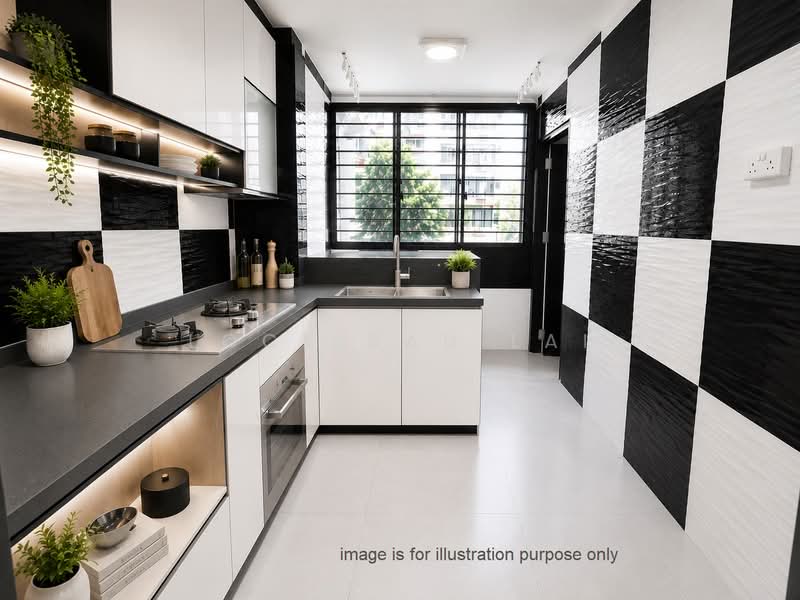 112 Simei Street 1, 112 Simei Street 1, 3 Bedrooms, 1,313 sqft, HDB Flat For Sale, by Lock Sau Lai, 500161930 - Kitchen - PropertyGuru.com.sg