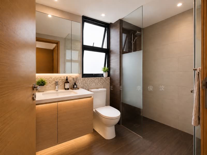 The Rainforest, 331 Choa Chu Kang Avenue 3, 3 Bedrooms, 947 sqft, Executive Condominium For Sale, by Adrian Lee 李俊汶, 500161931 - Bathroom - PropertyGuru.com.sg