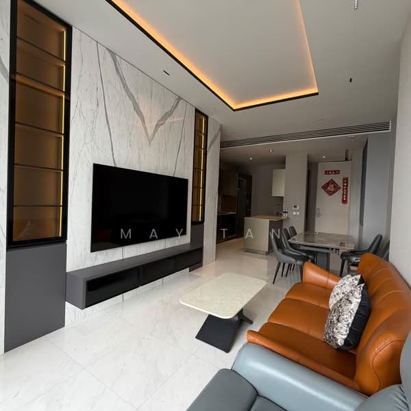 South Beach Residences, 28 South Beach Road, 2 Bedrooms, 1,216 sqft, Condominium For Rent, by May Tan, 500161935 - Living Room - PropertyGuru.com.sg