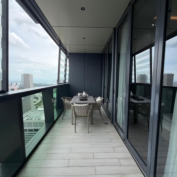 South Beach Residences, 28 South Beach Road, 2 Bedrooms, 1,216 sqft, Condominium For Rent, by May Tan, 500161935 - Balcony - PropertyGuru.com.sg