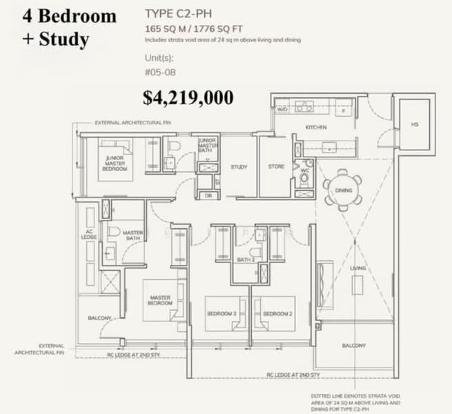 Ardor Residence, 181 Haig Road, 2 Bedrooms, 861 sqft, Apartment For Sale, by Joel Png, 500161967 - PropertyGuru.com.sg