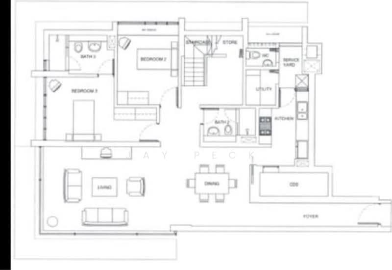 The Trumps, 1 Jalan Kembangan, 3 Bedrooms, 3,068 sqft, Condominium For Sale, by JAY PECK, 500161977 - PropertyGuru.com.sg