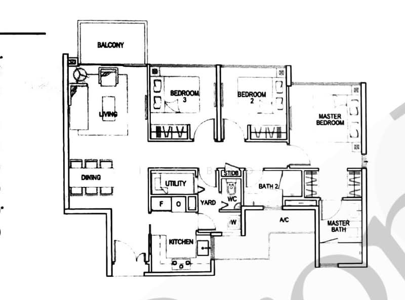 Blossom Residences, 30 Segar Road, 3 Bedrooms, 1,055 sqft, Executive Condominium For Sale, by Ivy Boo, 500161979 - PropertyGuru.com.sg