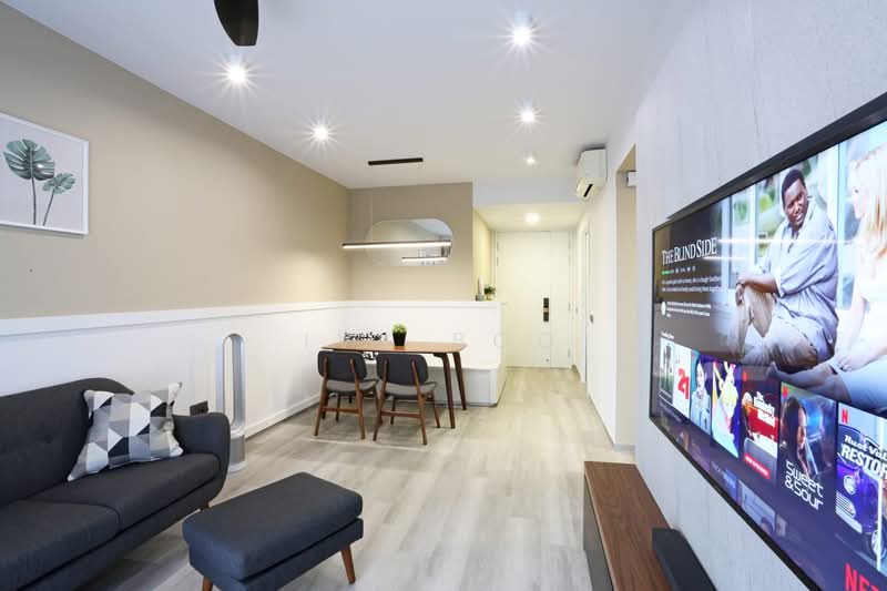 Blossom Residences, 30 Segar Road, 3 Bedrooms, 1,055 sqft, Executive Condominium For Sale, by Ivy Boo, 500161979 - Living Room - PropertyGuru.com.sg