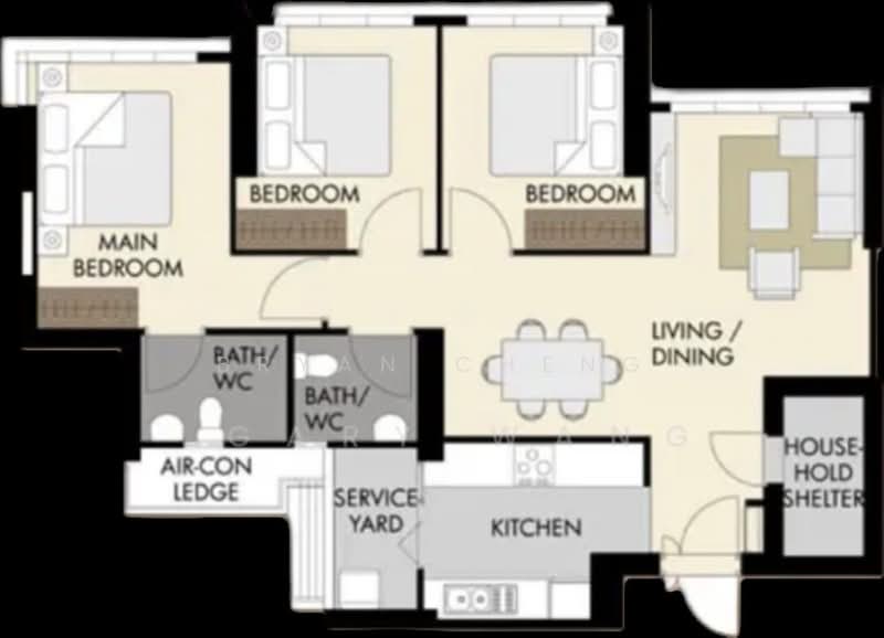 591A Ang Mo Kio Street 51, 591A Ang Mo Kio Street 51, 3 Bedrooms, 1,001 sqft, HDB Flat For Sale, by Bryan Cheng, 500162068 - PropertyGuru.com.sg