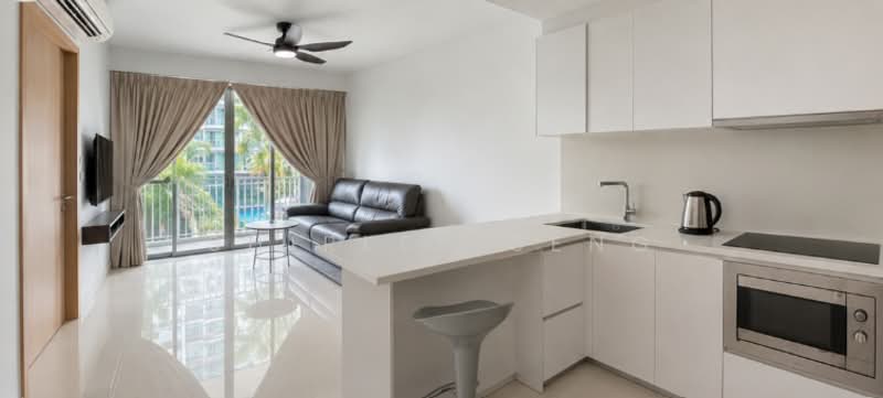 Ripple Bay, 4 Pasir Ris Link, 1 Bedroom, 484 sqft, Condominium For Sale, by Shirley Seng, 500162077 - Living Room - PropertyGuru.com.sg