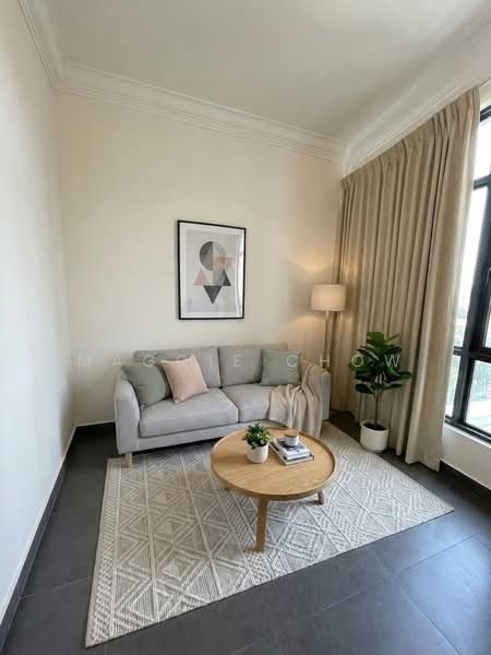 Eastpoint Green, 1 Simei Street 3, 2 Bedrooms, 969 sqft, Condominium For Rent, by Maggie Chow, 500162149 - Living Room-virtual decor for reference - PropertyGuru.com.sg