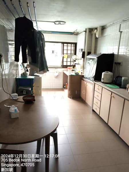 705 Bedok North Road, 705 Bedok North Road, Room Rental, 150 sqft, HDB Flat For Rent, by Betty Xiong Yan, 500162189 - Kitchen - PropertyGuru.com.sg