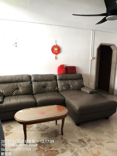 705 Bedok North Road, 705 Bedok North Road, Room Rental, 150 sqft, HDB Flat For Rent, by Betty Xiong Yan, 500162189 - Living Room - PropertyGuru.com.sg
