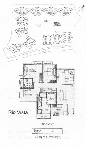 Rio Vista, 10 Upper Serangoon View, 3 Bedrooms, 1,249 sqft, Condominium For Sale, by Josephine Lim, 500162343 - PropertyGuru.com.sg