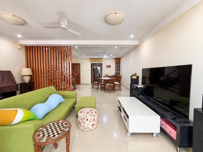 Newest in D15! Bright and Huge Terrace in East Coast!1km to Stephen, CHIJ, Tao Nan, East Coast / Marine Parade, 4 Bedrooms, 2,800 sqft, Terraced House For Sale, by Charles Ong, 500162389 - Living Room - PropertyGuru.com.sg