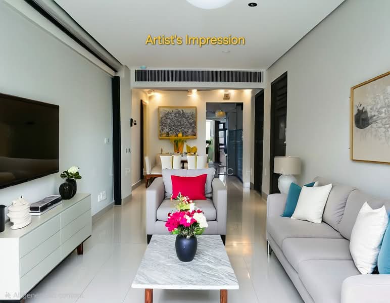 86 Whampoa Drive, 86 Whampoa Drive, 2 Bedrooms, 829 sqft, HDB Flat For Sale, by Elphine Chia, 500162393 - Living Room - PropertyGuru.com.sg