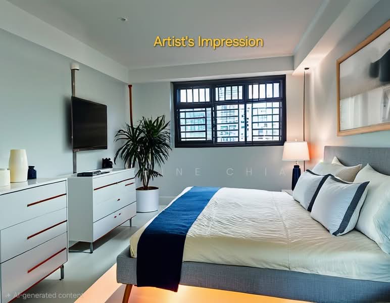 86 Whampoa Drive, 86 Whampoa Drive, 2 Bedrooms, 829 sqft, HDB Flat For Sale, by Elphine Chia, 500162393 - Bedroom - PropertyGuru.com.sg