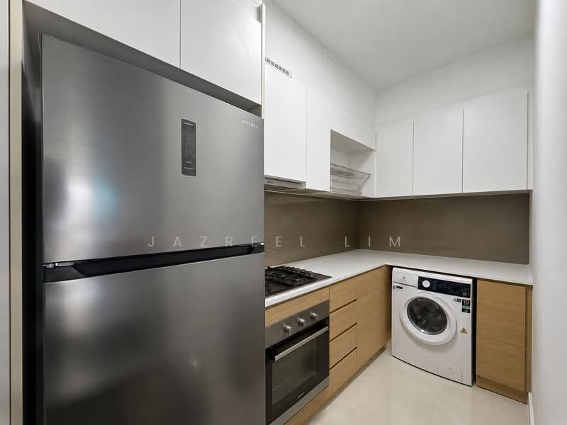 Treasure at Tampines, 1 Tampines Lane, 2 Bedrooms, 678 sqft, Condominium For Rent, by Jazreel Lim, 500162419 - Kitchen - PropertyGuru.com.sg