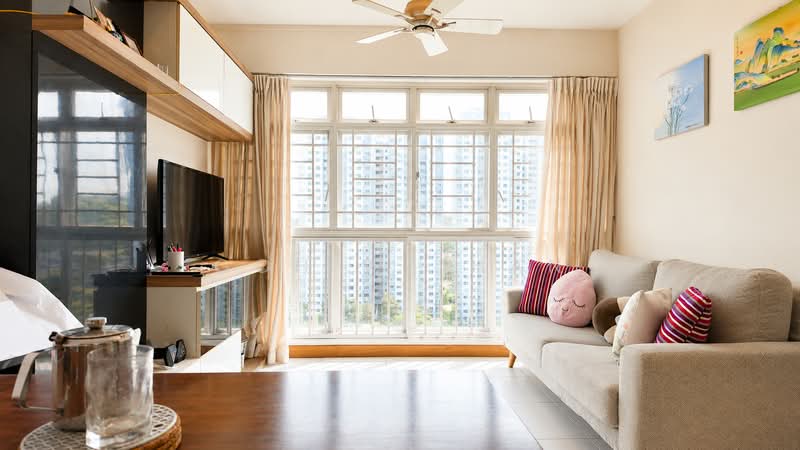 80C Telok Blangah Street 31, 80C Telok Blangah Street 31, 2 Bedrooms, 732 sqft, HDB Flat For Sale, by Goh Weihan, 500162425 - Living Room - PropertyGuru.com.sg