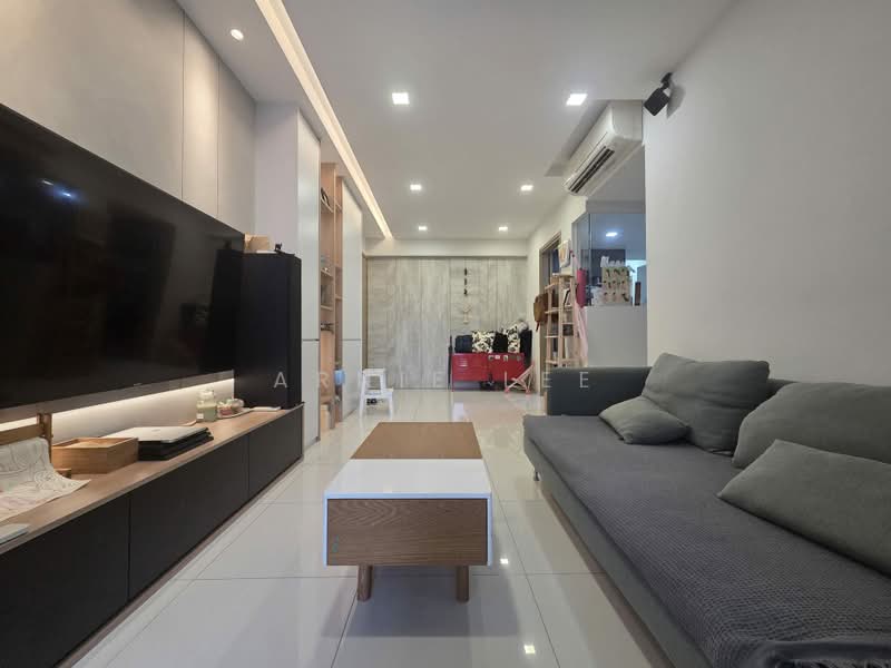The Terrace, 98 Edgedale Plains, 3 Bedrooms, 1,076 sqft, Executive Condominium For Sale, by ARNIE LEE, 500162437 - Living Room - PropertyGuru.com.sg