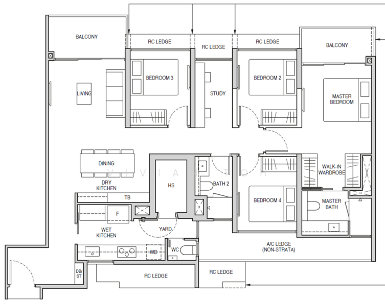 4-Bed + S Move in Ready beside MRT TOP 2026 !, , 4 Bedrooms, 1,313 sqft, Condominium For Sale, by Vivian Toh, 500162443 - PropertyGuru.com.sg
