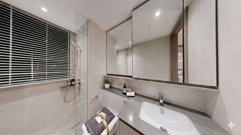 4-Bed + S Move in Ready beside MRT TOP 2026 !, , 4 Bedrooms, 1,313 sqft, Condominium For Sale, by Vivian Toh, 500162443 - Bathroom - PropertyGuru.com.sg