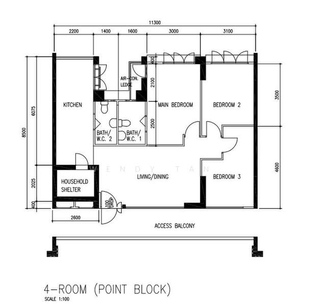 816 Jellicoe Road, 816 Jellicoe Road, 3 Bedrooms, 915 sqft, HDB Flat For Rent, by Wendy Tan, 500162474 - PropertyGuru.com.sg