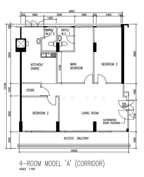 136 Serangoon North Avenue 2, 136 Serangoon North Avenue 2, 3 Bedrooms, 1,109 sqft, HDB Flat For Sale, by James Lee, 500162496 - PropertyGuru.com.sg