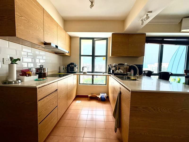 Aquarius By The Park, 9 Bedok Reservoir View, 3 Bedrooms, 2,185 sqft, Condominium For Rent, by PAULINE MARIE LIM AI HSIA, 500162512 - Kitchen - PropertyGuru.com.sg