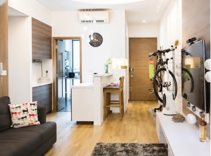 Double Bay Residences, 19B Simei Street 4, 3 Bedrooms, 1,367 sqft, Condominium For Sale, by Jase Ng, 500162518 - Living Room - PropertyGuru.com.sg