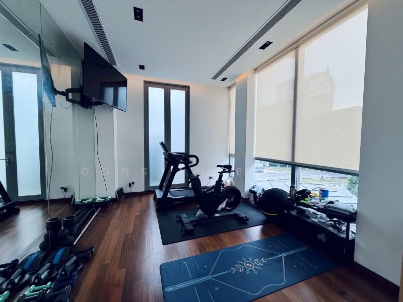 Rare Beautiful Detached in Lentor Enclave, , 7 Bedrooms, 4,886 sqft, Detached House For Sale, by Constance Lim, 500162525 - Gym - PropertyGuru.com.sg
