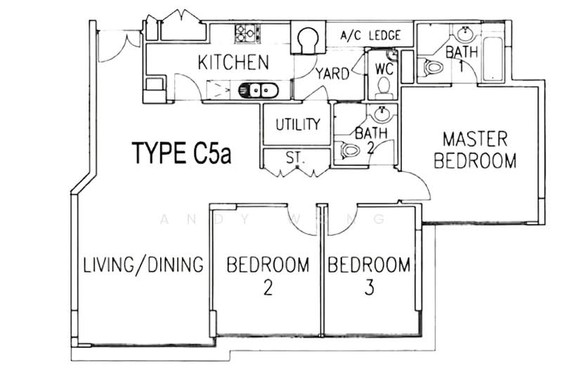 Central Grove, 1 Geylang East Avenue 1, 3 Bedrooms, 1,206 sqft, Condominium For Sale, by Andy Wong, 500162539 - PropertyGuru.com.sg