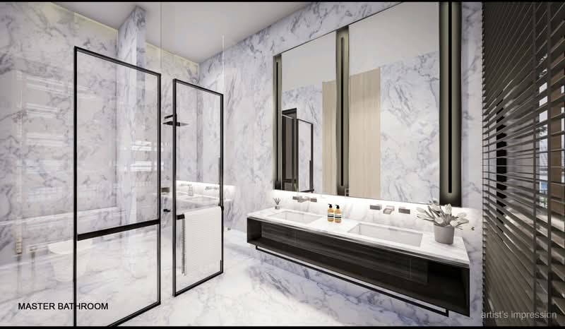 Brand New SD @ Bukit timah. Within 1km to RGPS, Hillcrest/Walk to Tan Kah Kee MRT, 5 Bedrooms, 6,700 sqft, Semi-Detached House For Sale, by Jay Lee, 500162555 - Bathroom - PropertyGuru.com.sg