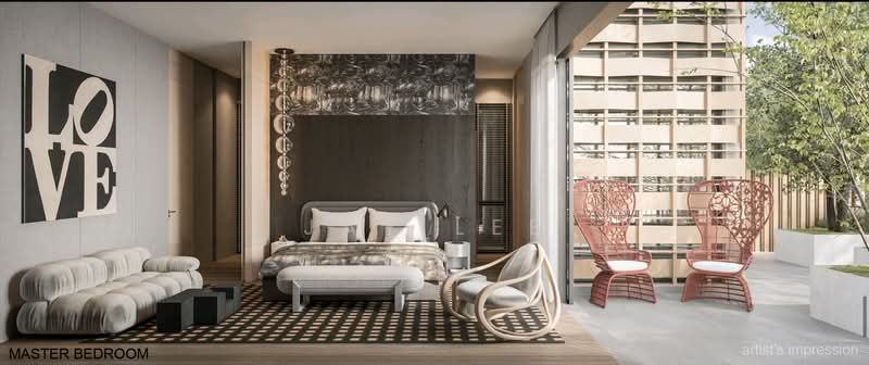 Brand New SD @ Bukit timah. Within 1km to RGPS, Hillcrest/Walk to Tan Kah Kee MRT, 5 Bedrooms, 6,700 sqft, Semi-Detached House For Sale, by Jay Lee, 500162555 - Master Bedroom - PropertyGuru.com.sg