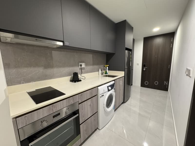 Riverfront Residences, 41 Hougang Avenue 7, 1 Bedroom, 463 sqft, Condominium For Rent, by Don Sim Chor Boon, 500162560 - Kitchen - PropertyGuru.com.sg