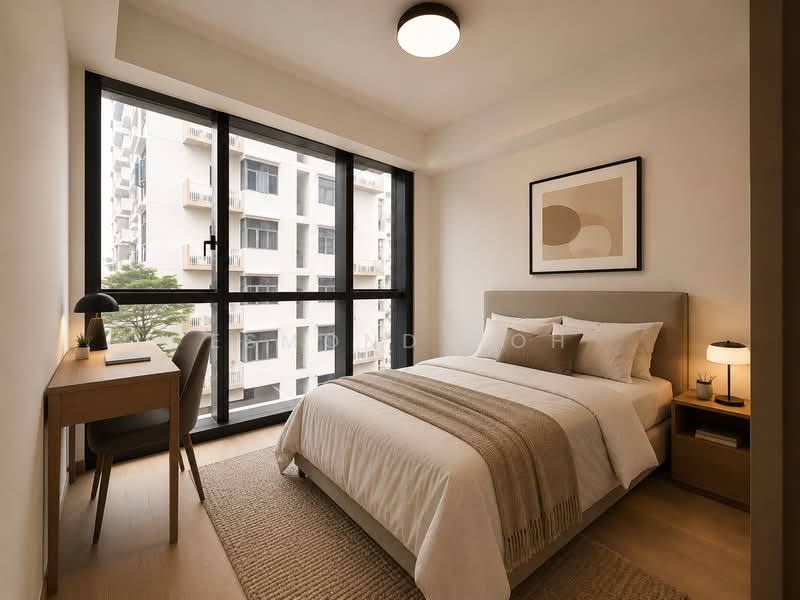 Sceneca Residence, Tanah Merah Kechil Link, 3 Bedrooms, 1,163 sqft, Condominium For Sale, by Esmond Goh, 500162598 - Bedroom - PropertyGuru.com.sg