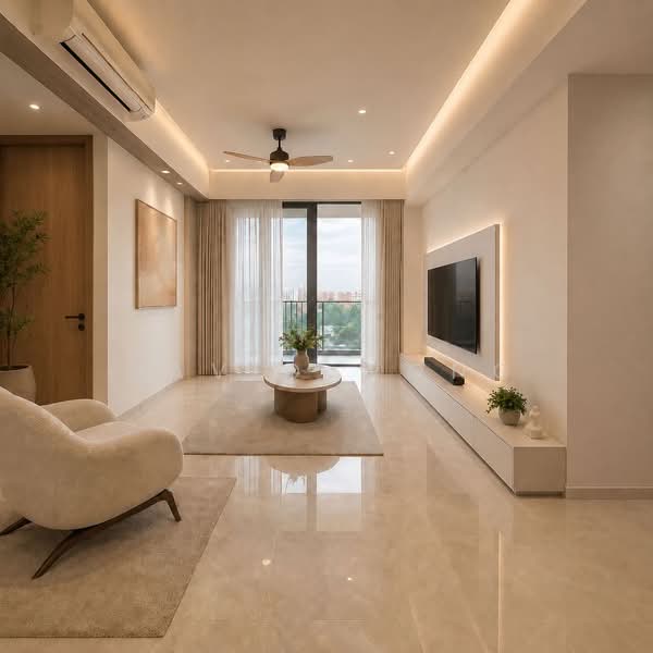 Stirling Residences, 21 Stirling Road, 2 Bedrooms, 635 sqft, Condominium For Sale, by David Wong, 500162613 - Living Room - PropertyGuru.com.sg