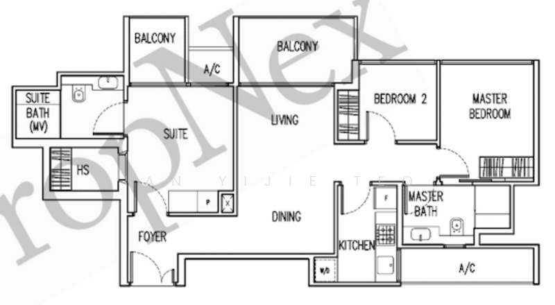 Freehold cheaper than 99 yrs, Kovan MRT, 1km to Holy Innocent's Pri, , 3 Bedrooms, 883 sqft, Condominium For Sale, by Ian Yijie Teo, 500162621 - PropertyGuru.com.sg