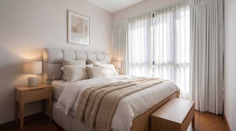 Freehold cheaper than 99 yrs, Kovan MRT, 1km to Holy Innocent's Pri, , 3 Bedrooms, 883 sqft, Condominium For Sale, by Ian Yijie Teo, 500162621 - Bedroom - PropertyGuru.com.sg