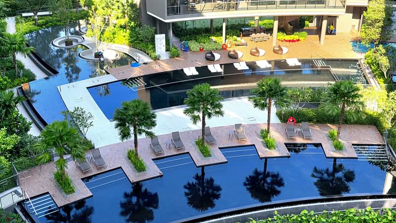 The Botany at Dairy Farm, 3 Dairy Farm Walk, 2 Bedrooms, 678 sqft, Condominium For Rent, by Keith Ong, 500162639 - Pool - PropertyGuru.com.sg